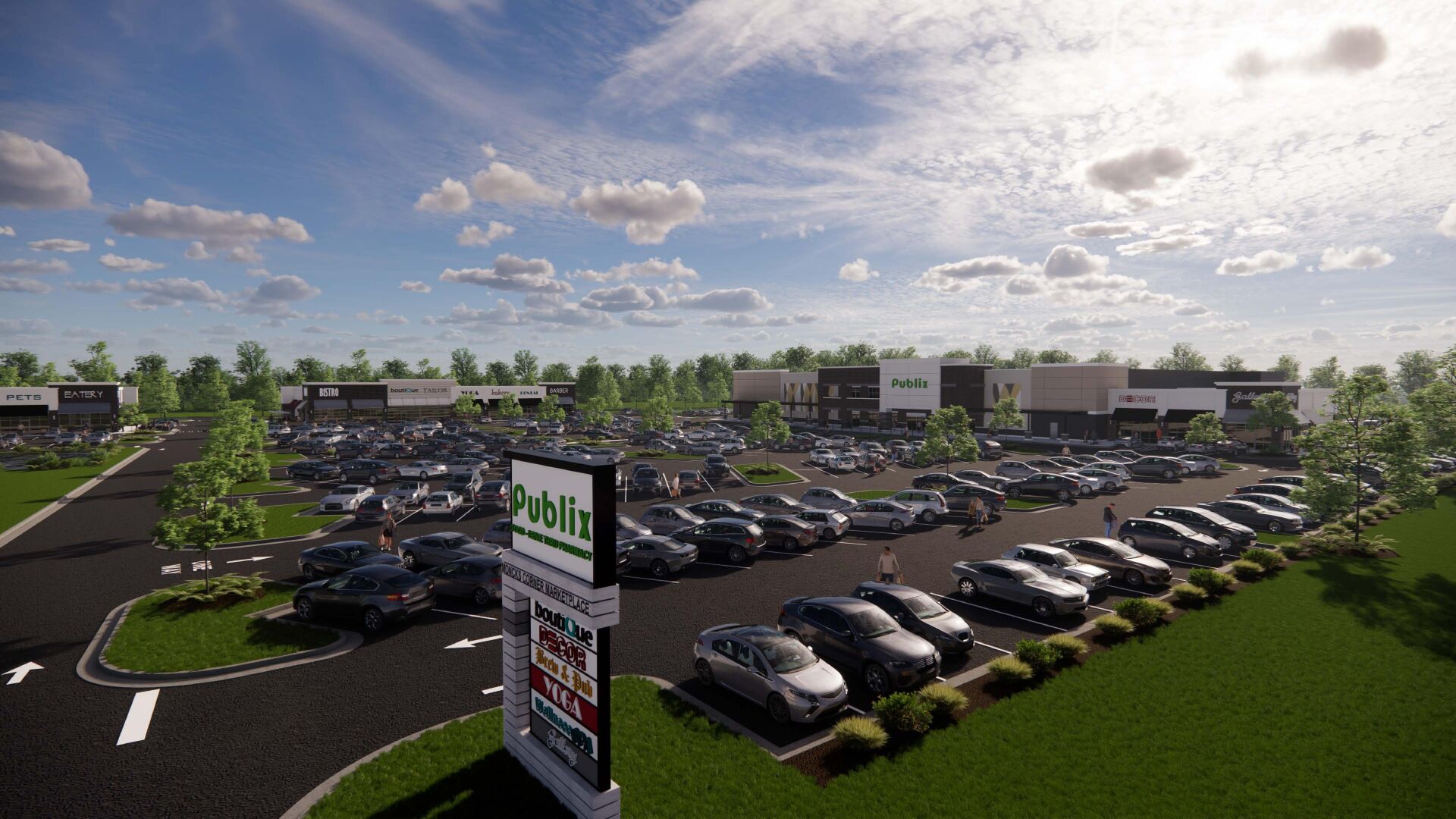 Moncks Corner Marketplace rendering